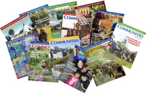 Complete Digital Set of Back Issues of Communities Magazine