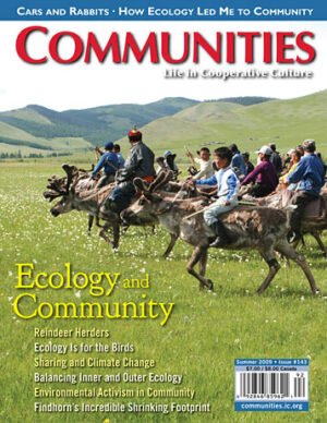 Communities Magazine #143 (Summer 2009) - Ecology and Community